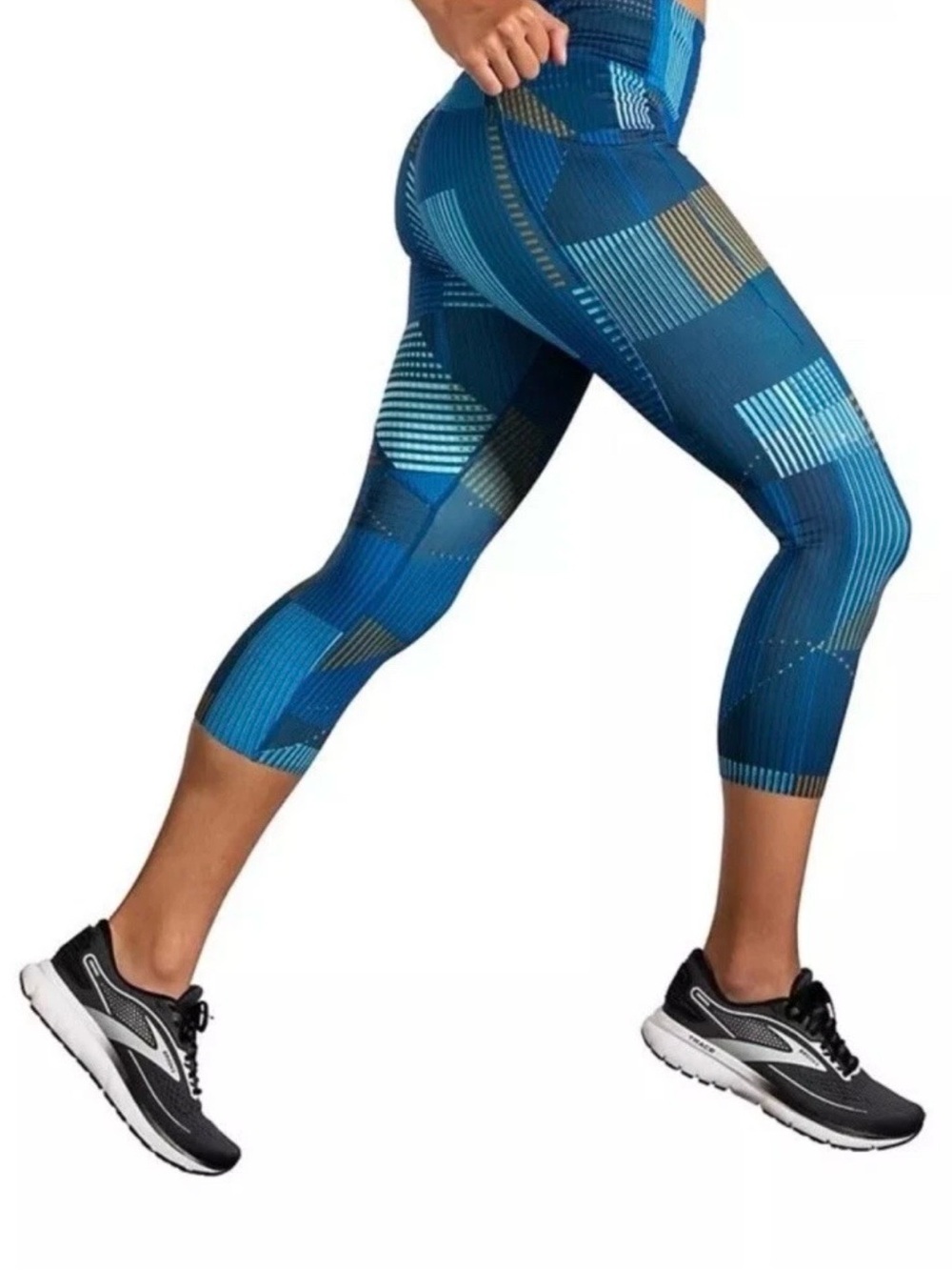 Brooks Method Motion Print 3/4 Leggings